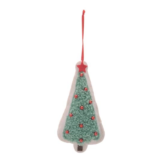 Melrose 6" Polyester Christmas Tree Ornaments, 12ct.